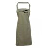 PR154 Premier Grembiule con pettorina e tasca frontale 65% poliestere 35% cotone 195gr Thumbnail