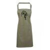 PR154 Premier Grembiule con pettorina e tasca frontale 65% poliestere 35% cotone 195gr Thumbnail