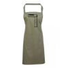 PR154 Premier Grembiule con pettorina e tasca frontale 65% poliestere 35% cotone 195gr Thumbnail