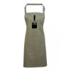PR154 Premier Grembiule con pettorina e tasca frontale 65% poliestere 35% cotone 195gr Thumbnail