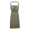 PR154 Premier Grembiule con pettorina e tasca frontale 65% poliestere 35% cotone 195gr Thumbnail