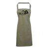 PR154 Premier Grembiule con pettorina e tasca frontale 65% poliestere 35% cotone 195gr Thumbnail