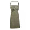 PR154 Premier Grembiule con pettorina e tasca frontale 65% poliestere 35% cotone 195gr Thumbnail