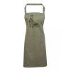 PR154 Premier Grembiule con pettorina e tasca frontale 65% poliestere 35% cotone 195gr Thumbnail