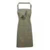 PR154 Premier Grembiule con pettorina e tasca frontale 65% poliestere 35% cotone 195gr Thumbnail
