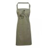 PR154 Premier Grembiule con pettorina e tasca frontale 65% poliestere 35% cotone 195gr Thumbnail