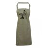 PR154 Premier Grembiule con pettorina e tasca frontale 65% poliestere 35% cotone 195gr Thumbnail