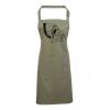 PR154 Premier Grembiule con pettorina e tasca frontale 65% poliestere 35% cotone 195gr Thumbnail