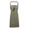 PR154 Premier Grembiule con pettorina e tasca frontale 65% poliestere 35% cotone 195gr Thumbnail