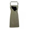 PR154 Premier Grembiule con pettorina e tasca frontale 65% poliestere 35% cotone 195gr Thumbnail