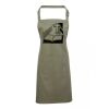 PR154 Premier Grembiule con pettorina e tasca frontale 65% poliestere 35% cotone 195gr Thumbnail