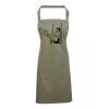 PR154 Premier Grembiule con pettorina e tasca frontale 65% poliestere 35% cotone 195gr Thumbnail