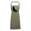 PR154 Premier Grembiule con pettorina e tasca frontale 65% poliestere 35% cotone 195gr Thumbnail