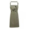PR154 Premier Grembiule con pettorina e tasca frontale 65% poliestere 35% cotone 195gr Thumbnail