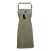 PR154 Premier Grembiule con pettorina e tasca frontale 65% poliestere 35% cotone 195gr Thumbnail