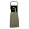 PR154 Premier Grembiule con pettorina e tasca frontale 65% poliestere 35% cotone 195gr Thumbnail