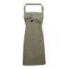 PR154 Premier Grembiule con pettorina e tasca frontale 65% poliestere 35% cotone 195gr Thumbnail