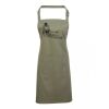 PR154 Premier Grembiule con pettorina e tasca frontale 65% poliestere 35% cotone 195gr Thumbnail