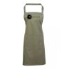 PR154 Premier Grembiule con pettorina e tasca frontale 65% poliestere 35% cotone 195gr Thumbnail