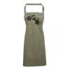 PR154 Premier Grembiule con pettorina e tasca frontale 65% poliestere 35% cotone 195gr Thumbnail