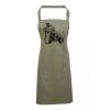 PR154 Premier Grembiule con pettorina e tasca frontale 65% poliestere 35% cotone 195gr Thumbnail