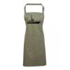 PR154 Premier Grembiule con pettorina e tasca frontale 65% poliestere 35% cotone 195gr Thumbnail