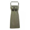 PR154 Premier Grembiule con pettorina e tasca frontale 65% poliestere 35% cotone 195gr Thumbnail