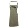 PR154 Premier Grembiule con pettorina e tasca frontale 65% poliestere 35% cotone 195gr Thumbnail