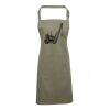PR154 Premier Grembiule con pettorina e tasca frontale 65% poliestere 35% cotone 195gr Thumbnail