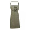 PR154 Premier Grembiule con pettorina e tasca frontale 65% poliestere 35% cotone 195gr Thumbnail