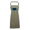 PR154 Premier Grembiule con pettorina e tasca frontale 65% poliestere 35% cotone 195gr Thumbnail