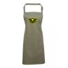 PR154 Premier Grembiule con pettorina e tasca frontale 65% poliestere 35% cotone 195gr Thumbnail