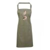 PR154 Premier Grembiule con pettorina e tasca frontale 65% poliestere 35% cotone 195gr Thumbnail