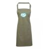 PR154 Premier Grembiule con pettorina e tasca frontale 65% poliestere 35% cotone 195gr Thumbnail