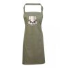 PR154 Premier Grembiule con pettorina e tasca frontale 65% poliestere 35% cotone 195gr Thumbnail