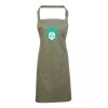 PR154 Premier Grembiule con pettorina e tasca frontale 65% poliestere 35% cotone 195gr Thumbnail