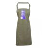 PR154 Premier Grembiule con pettorina e tasca frontale 65% poliestere 35% cotone 195gr Thumbnail