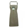 PR154 Premier Grembiule con pettorina e tasca frontale 65% poliestere 35% cotone 195gr Thumbnail