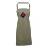 PR154 Premier Grembiule con pettorina e tasca frontale 65% poliestere 35% cotone 195gr Thumbnail
