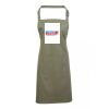 PR154 Premier Grembiule con pettorina e tasca frontale 65% poliestere 35% cotone 195gr Thumbnail