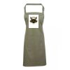 PR154 Premier Grembiule con pettorina e tasca frontale 65% poliestere 35% cotone 195gr Thumbnail