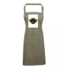 PR154 Premier Grembiule con pettorina e tasca frontale 65% poliestere 35% cotone 195gr Thumbnail