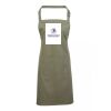 PR154 Premier Grembiule con pettorina e tasca frontale 65% poliestere 35% cotone 195gr Thumbnail
