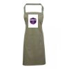 PR154 Premier Grembiule con pettorina e tasca frontale 65% poliestere 35% cotone 195gr Thumbnail