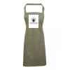 PR154 Premier Grembiule con pettorina e tasca frontale 65% poliestere 35% cotone 195gr Thumbnail