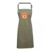 PR154 Premier Grembiule con pettorina e tasca frontale 65% poliestere 35% cotone 195gr Thumbnail