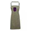 PR154 Premier Grembiule con pettorina e tasca frontale 65% poliestere 35% cotone 195gr Thumbnail