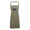 PR154 Premier Grembiule con pettorina e tasca frontale 65% poliestere 35% cotone 195gr Thumbnail