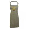 PR154 Premier Grembiule con pettorina e tasca frontale 65% poliestere 35% cotone 195gr Thumbnail
