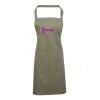 PR154 Premier Grembiule con pettorina e tasca frontale 65% poliestere 35% cotone 195gr Thumbnail